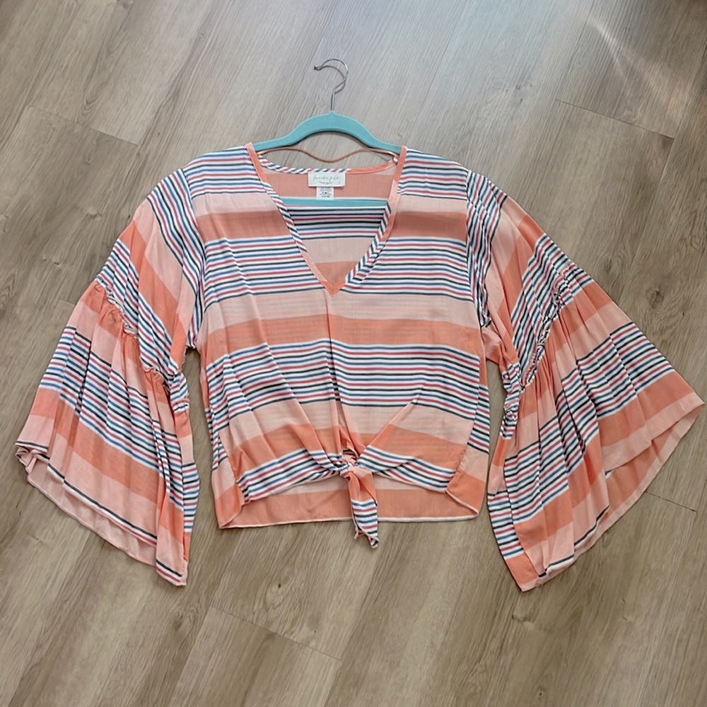 Lavendar Field stripped top